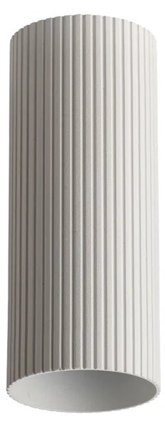 Minimalista spotlámpa Lucas Ribbed Tube 30 fehér