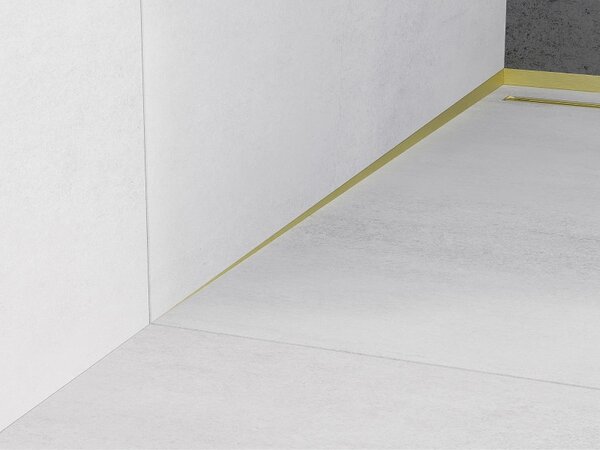 Mexen Line-B, zuhanyrúd 120 cm, balos, matt arany, 185502120L