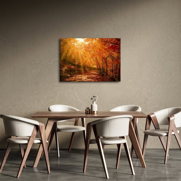 Őszi erdő képe (70x50 cm)