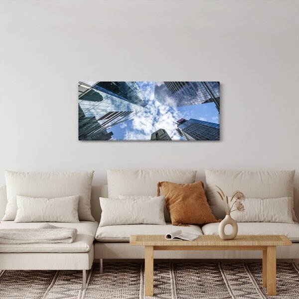 Felhőkarcolók képe (120x50 cm)