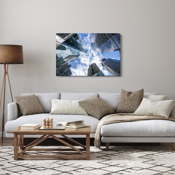 Felhőkarcolók képe (90x60 cm)
