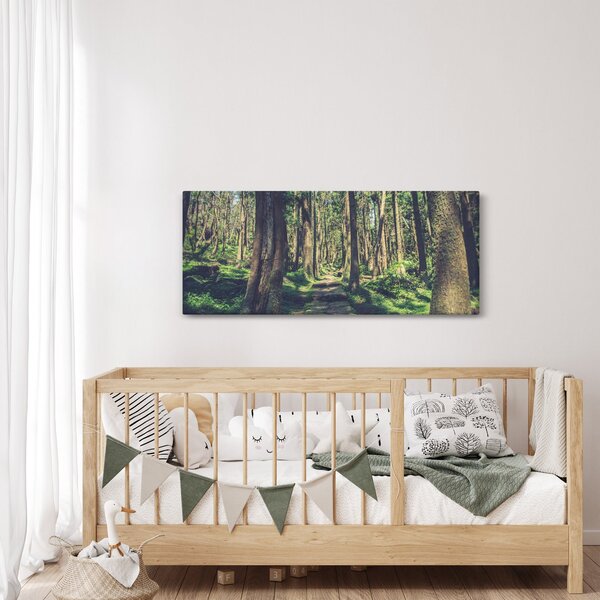 Kép egy út a fák között (120x50 cm)