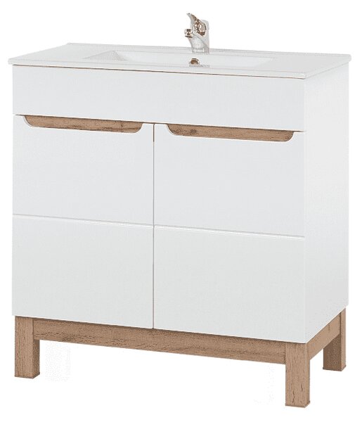 Mosogató alatti szekrény BALI White 821 | 80 cm