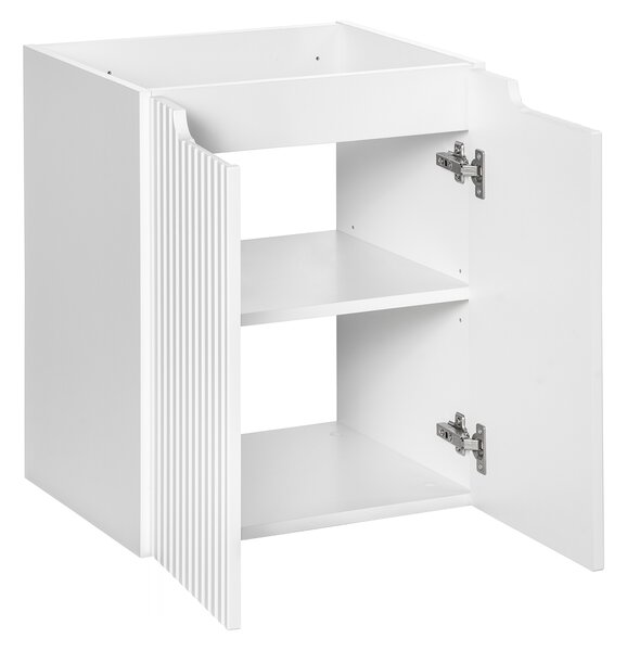 Mosdókagyló alatti szekrény NOVA White 82-50-2D | 50 cm ajtóval