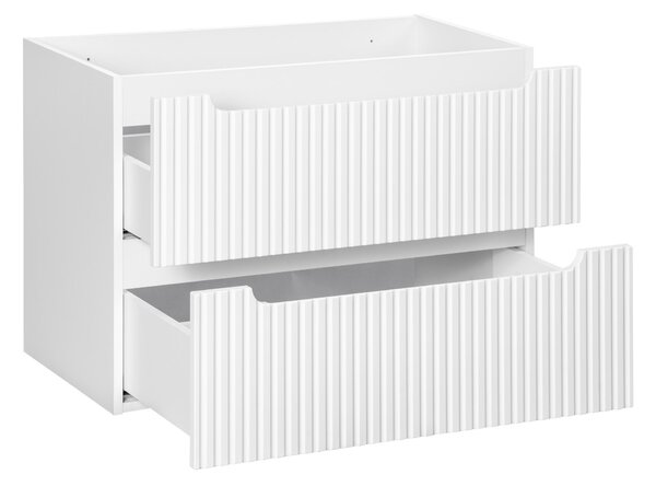Mosdókagyló alatti szekrény NOVA White 82-80-2S | 80 cm