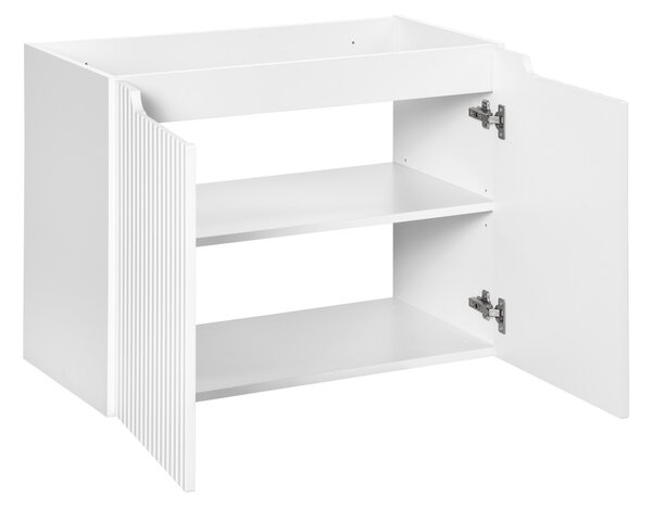 Mosdókagyló alatti szekrény NOVA White 82-80-2D | 80 cm ajtóval