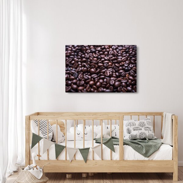 Kávé szemek képe (90x60 cm)