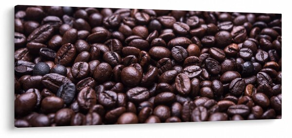 Kávé szemek képe (120x50 cm)