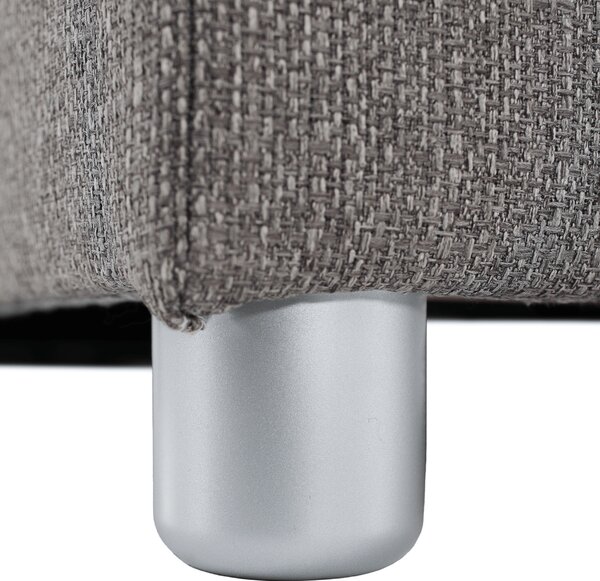 KONDELA Elektromos állítható ágy, boxspring, szürke, 120x200, GERONA NEW
