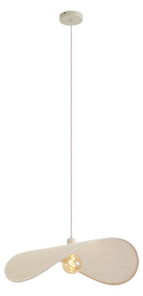 Modern függőlámpa bézs 65 cm - Hat