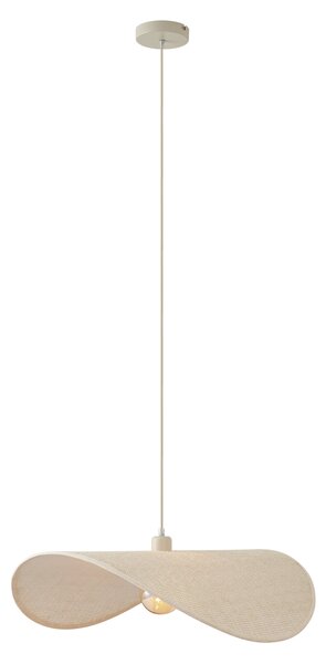 Modern függőlámpa bézs 65 cm - Hat