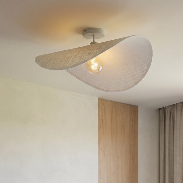 Modern mennyezeti lámpa bézs 65 cm - Hat