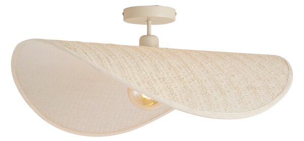 Modern mennyezeti lámpa bézs 65 cm - Hat