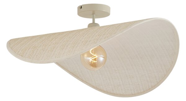 Modern mennyezeti lámpa bézs 65 cm - Hat