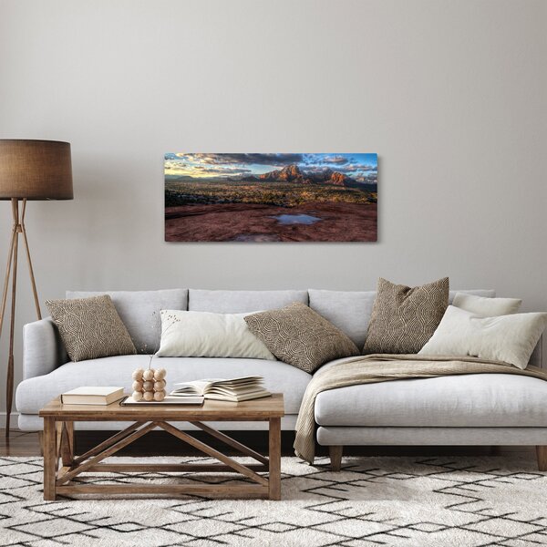 A hegyek képe (120x50 cm)