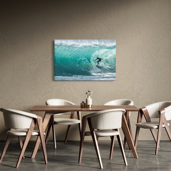 Szörfözés képe (90x60 cm)