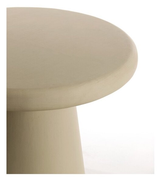 Bézs kerek dohányzóasztal ø 60 cm Kulona – Light & Living