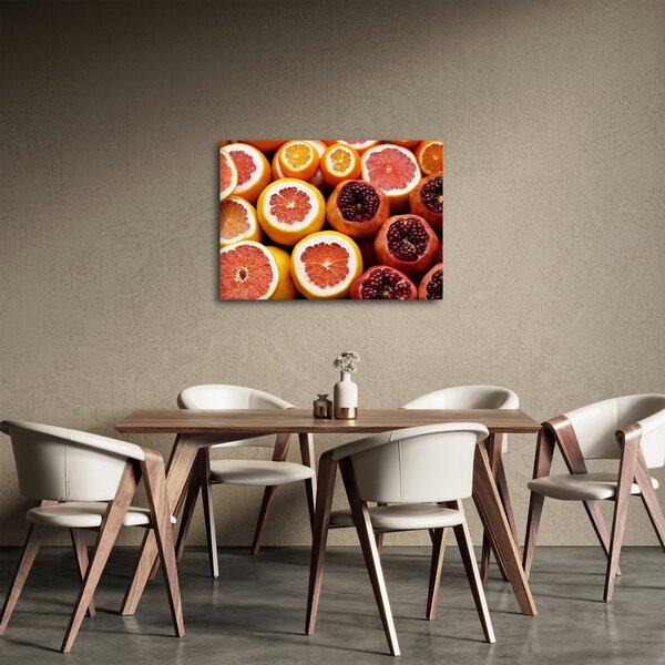 Narancsok és gránátalmák képe (70x50 cm)