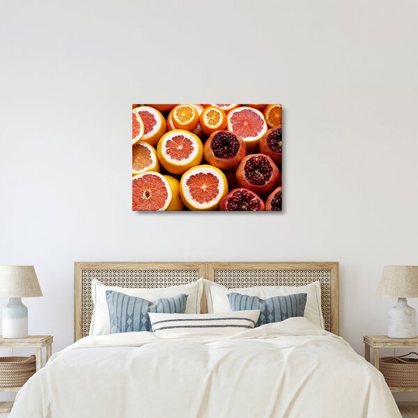 Narancsok és gránátalmák képe (70x50 cm)