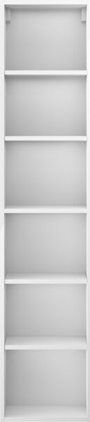 Mexen Box-A, magas fürdőszobaszekrény 35x44,2x160 cm, fényes fehér, 91AX1-1600-300-1-00