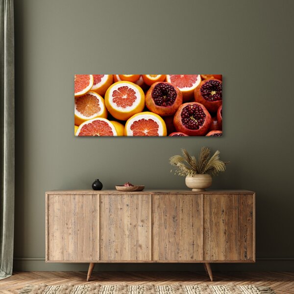Narancsok és gránátalmák képe (120x50 cm)