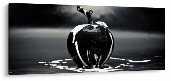 Egy fekete alma képe (120x50 cm)