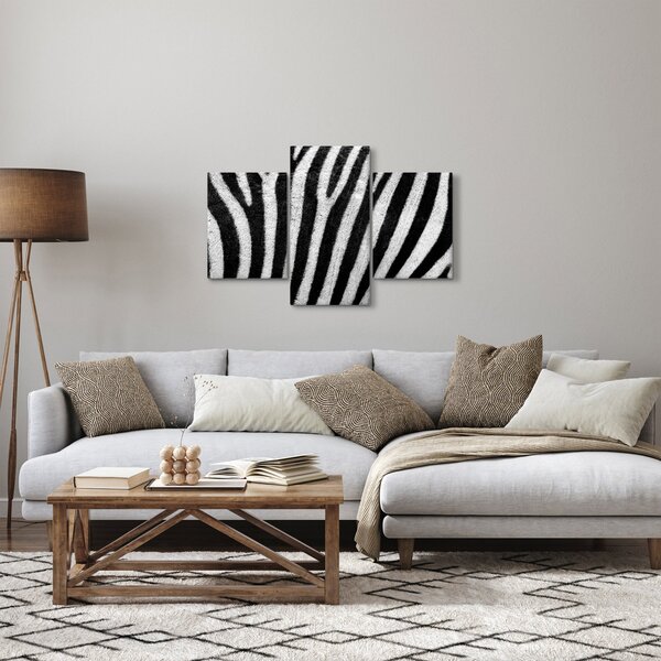 Kép egy zebra bőrről (90x60 cm)