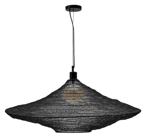 Fekete függőlámpa ø 87 cm Makai – Kave Home
