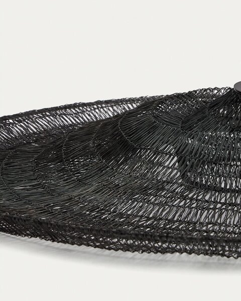 Fekete függőlámpa ø 87 cm Makai – Kave Home