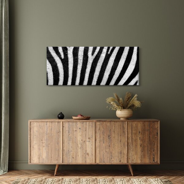 Kép egy zebra bőrről (120x50 cm)