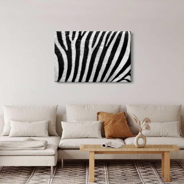 Kép egy zebra bőrről (90x60 cm)