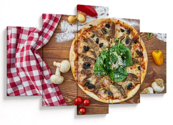 Pizza képe (150x105 cm)