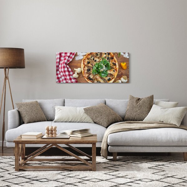 Pizza képe (120x50 cm)
