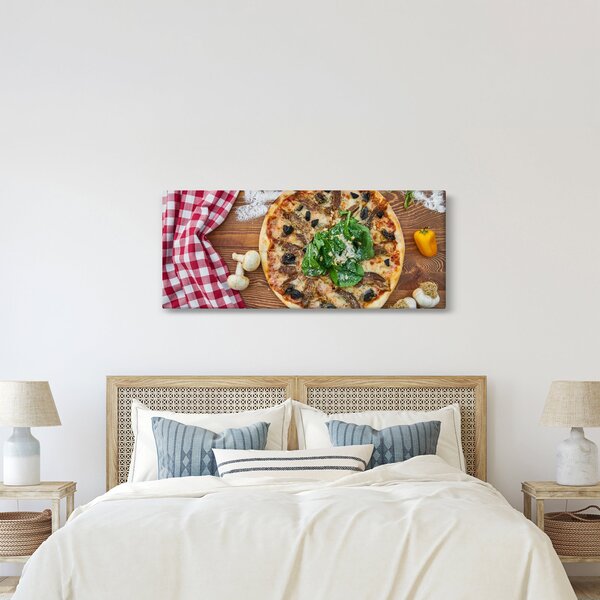 Pizza képe (120x50 cm)