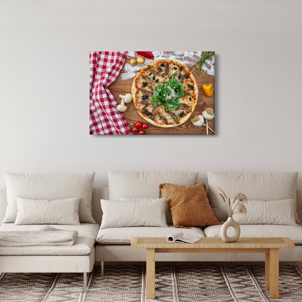 Pizza képe (90x60 cm)