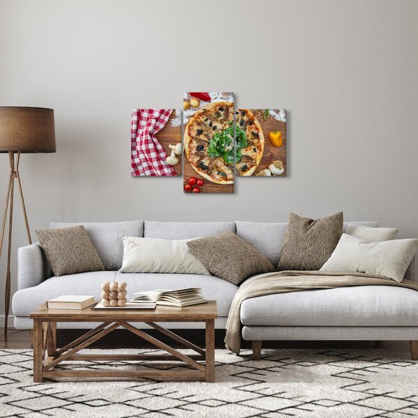 Pizza képe (90x60 cm)