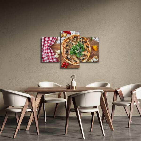 Pizza képe (90x60 cm)