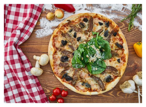 Pizza képe (70x50 cm)