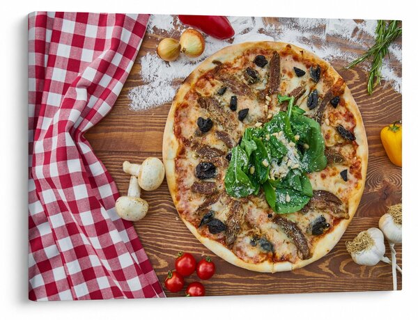Pizza képe (70x50 cm)