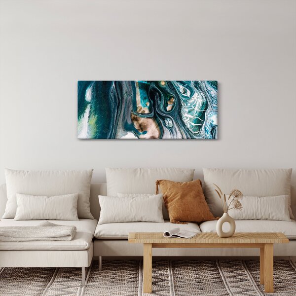 Absztrakciós kép (120x50 cm)