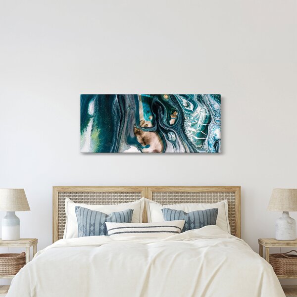 Absztrakciós kép (120x50 cm)