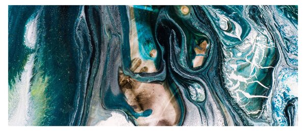 Absztrakciós kép (120x50 cm)