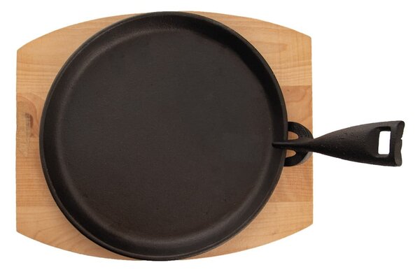 Grill öntöttvas serpenyő levehető nyéllel ø 22 cm LITINA – Orion