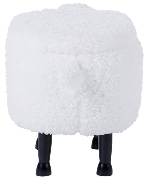 Állatos puff tárolóval SHEEP Fehér Bárány