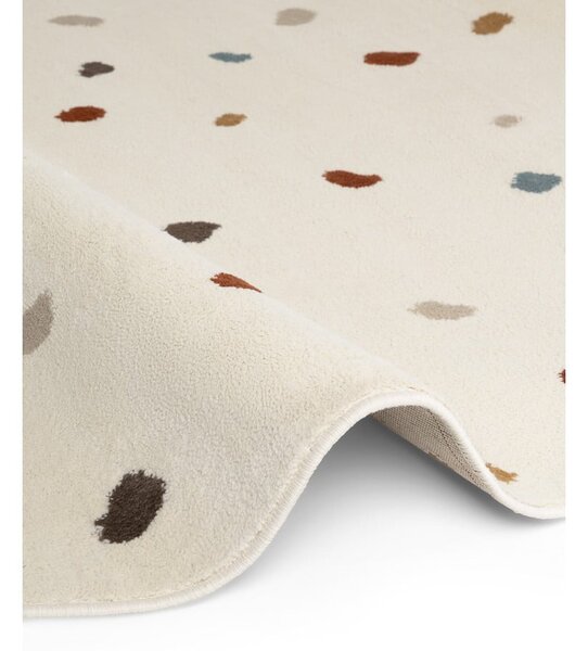 Krémszínű gyerek szőnyeg ø160 cm Funny Dots – Hanse Home
