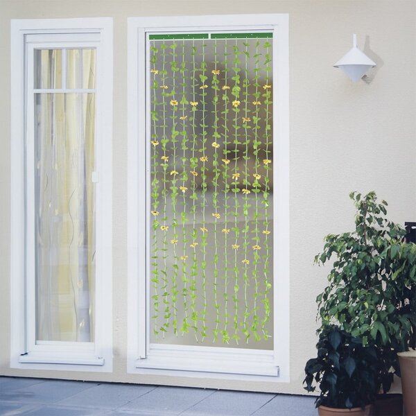 Sárga-zöld függöny ajtóra 90x190 cm Sunflowers – Maximex