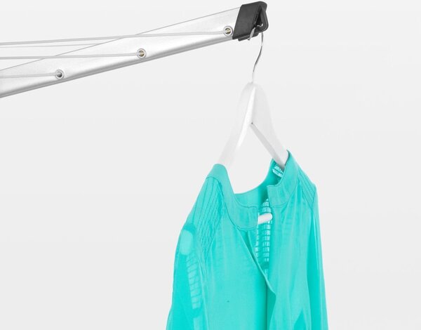 Ezüstszínű kerti ruhaszárító 50 m Lift-o-Matic Advance – Brabantia