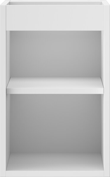 Mexen Box-A, fali szekrény 30 cm, matt fehér, 91AX1-0300-470-1-01