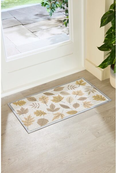 Lábtörlő 40x70 cm Autumn Neutral Leaves – Artsy Doormats