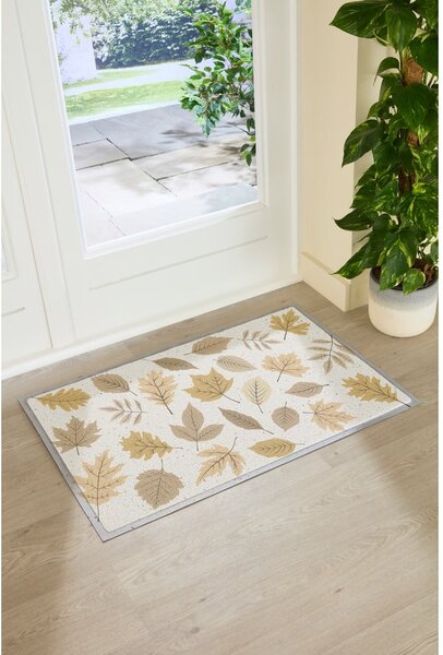 Lábtörlő 40x70 cm Autumn Neutral Leaves – Artsy Doormats